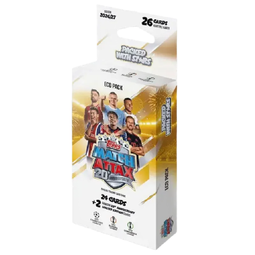 Eco Pack fotbalových kartiček Topps Match Attax UCC 26/27
