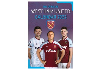 Nástěnný kalendář West Ham United FC 2022