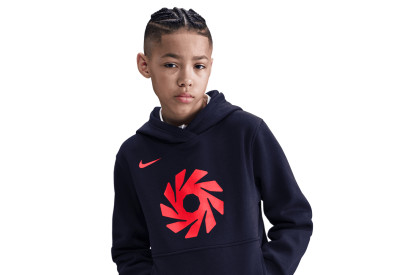 Dětská mikina s kapucí Nike Erling Haaland Club Fleece
