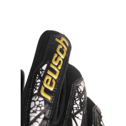 Dětské brankářské rukavice Reusch Attrakt Silver NC Finger Support