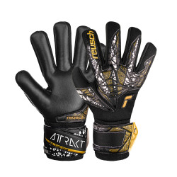 Dětské brankářské rukavice Reusch Attrakt Silver NC Finger Support