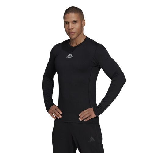 Termo triko adidas Techfit Warm Top dlouhý rukáv