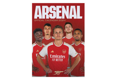 Nástěnný kalendář Arsenal FC 2024