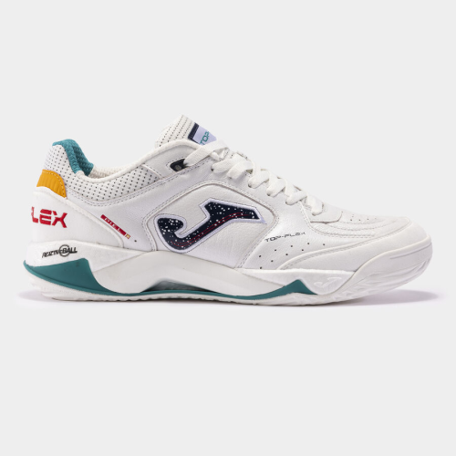 Sálové kopačky Joma TOP FLEX PLUS MEN 2502 WHITE INDOOR