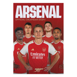 Nástěnný kalendář Arsenal FC 2024