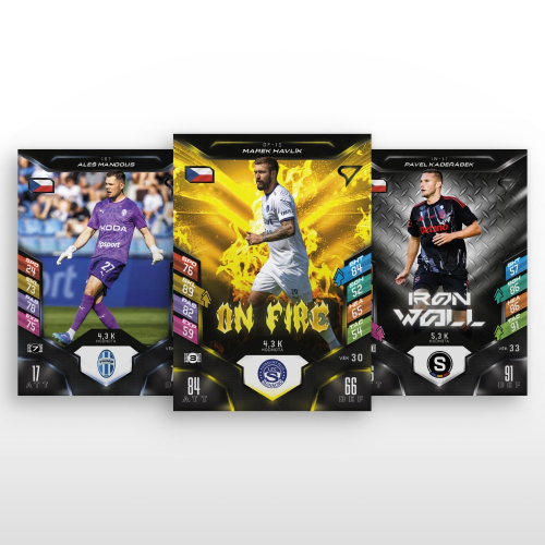 Retail box fotbalových kartiček SportZoo Chance Liga 2025/26 Duel
