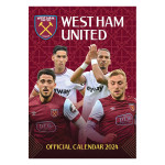 Nástěnný kalendář West Ham United FC 2024