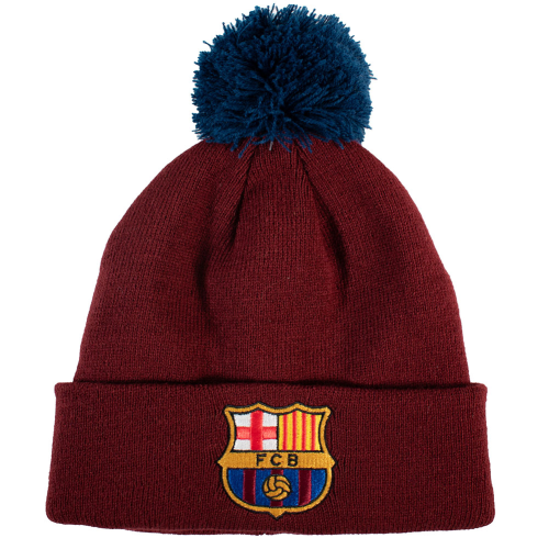 Zimní čepice FC Barcelona Red Ski Hat