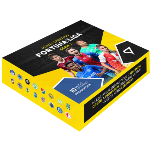 Premium box fotbalových kartiček SportZoo FORTUNA:LIGA 2021/22 Série 1