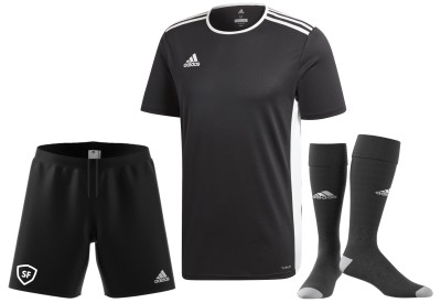 15x fotbalový set adidas Entrada 18 krátký rukáv