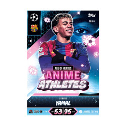 Malá krabička Topps Match Attax UCC 26/27 Booster Tin 2 (Anime Athletes)