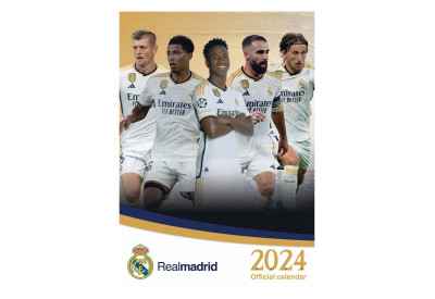 Nástěnný kalendář Real Madrid 2024