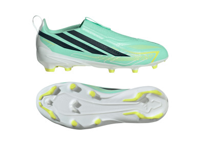 Dětské kopačky adidas F50 Hyperfast League Laceless FG