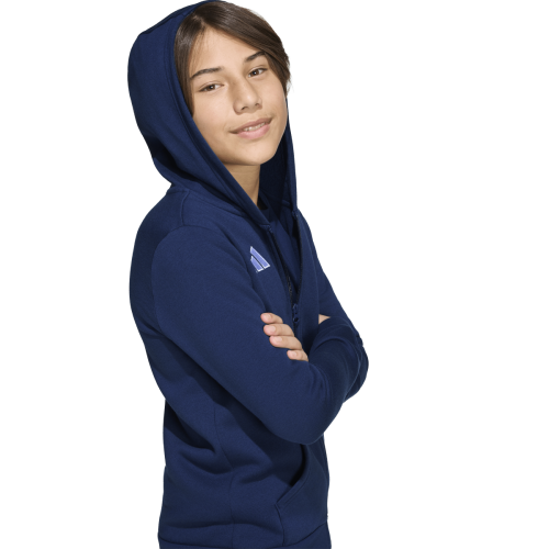 Dětská mikina s kapucí adidas Entrada 26 Full Zip