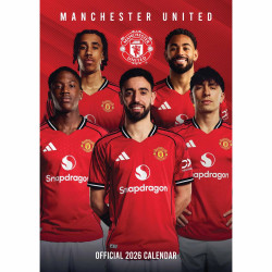 Nástěnný kalendář Manchester United FC 2026