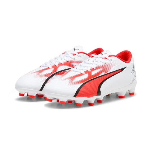 Kopačky Puma ULTRA PLAY FG/AG Jr PUMA White-PUMA