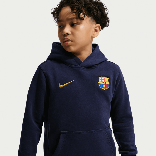 Dětská mikina s kapucí Nike FC Barcelona Club