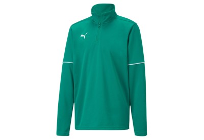 Dětská tréninková mikina Puma teamGOAL 1/4 Zip Top Core