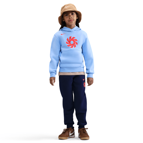 Dětská mikina s kapucí Nike Erling Haaland Club Fleece