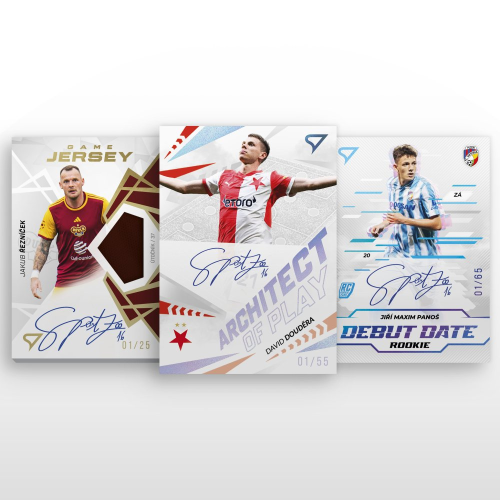 Premium box fotbalových kartiček SportZoo Chance Liga 2024/25 - 2.série