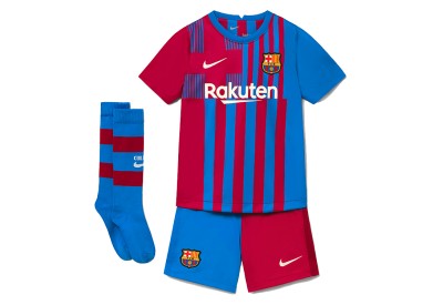 Dětský komplet Nike FC Barcelona domácí 2021/2022