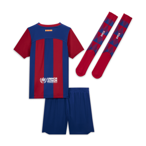 Dětský komplet Nike FC Barcelona domácí 2023/2024