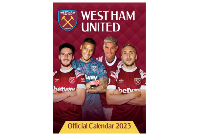 Nástěnný kalendář West Ham United FC 2023