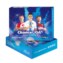 Premium box fotbalových kartiček SportZoo Chance Liga 2024/25 - 2.série