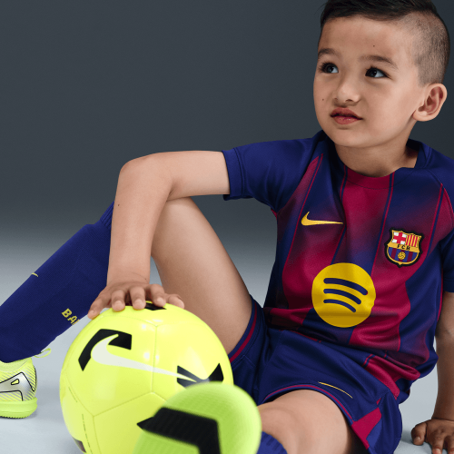 Dětský komplet Nike FC Barcelona domácí 2025/2026