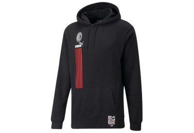Mikina s kapucí Puma AC Milán FtblCulture