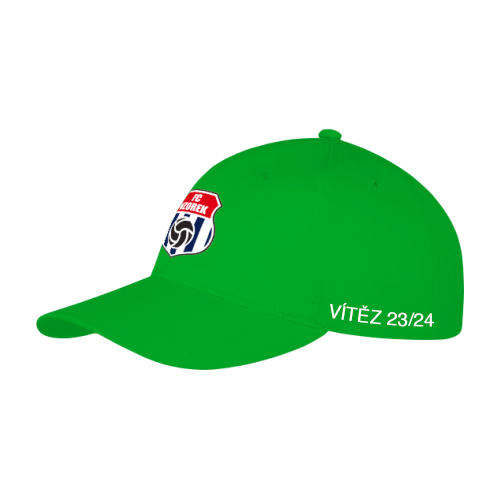 Kšiltovka vítěz s logem klubu