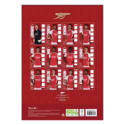 Nástěnný kalendář Arsenal FC 2024