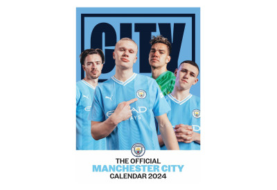 Nástěnný kalendář Manchester City FC 2024