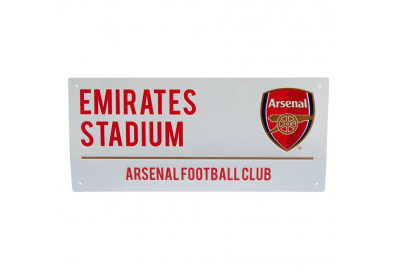 Cedule Arsenal FC Colour Crest Street Sign