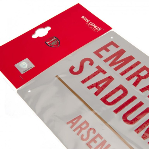 Cedule Arsenal FC Colour Crest Street Sign