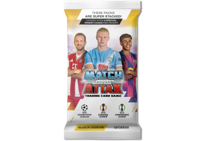Balíček fotbalových kartiček Topps Match Attax 25/26