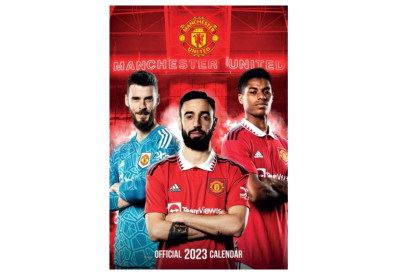 Nástěnný kalendář Manchester United FC 2023