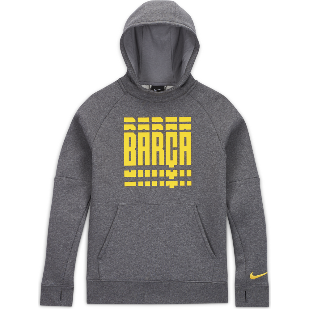 Nike FC Barcelona šedivá/žlutá UK Junior M Dětské