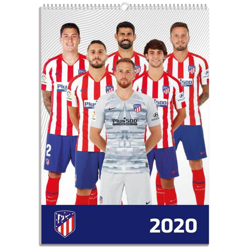 Nástěnný kalendář Atlético Madrid 2020