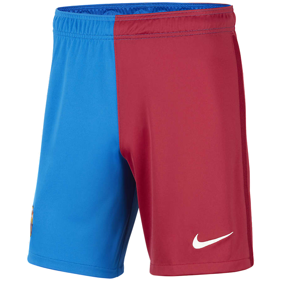Nike FC Barcelona domácí 2021/2022 modrá/červená UK XL Pánské