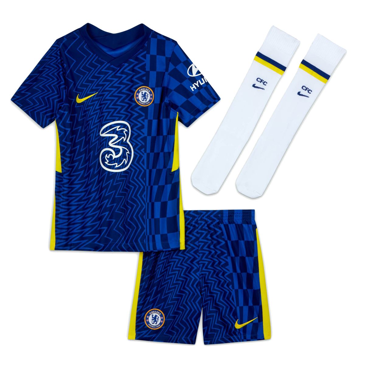 Nike Chelsea FC domácí 2021/2022 modrá UK Baby L Dětské
