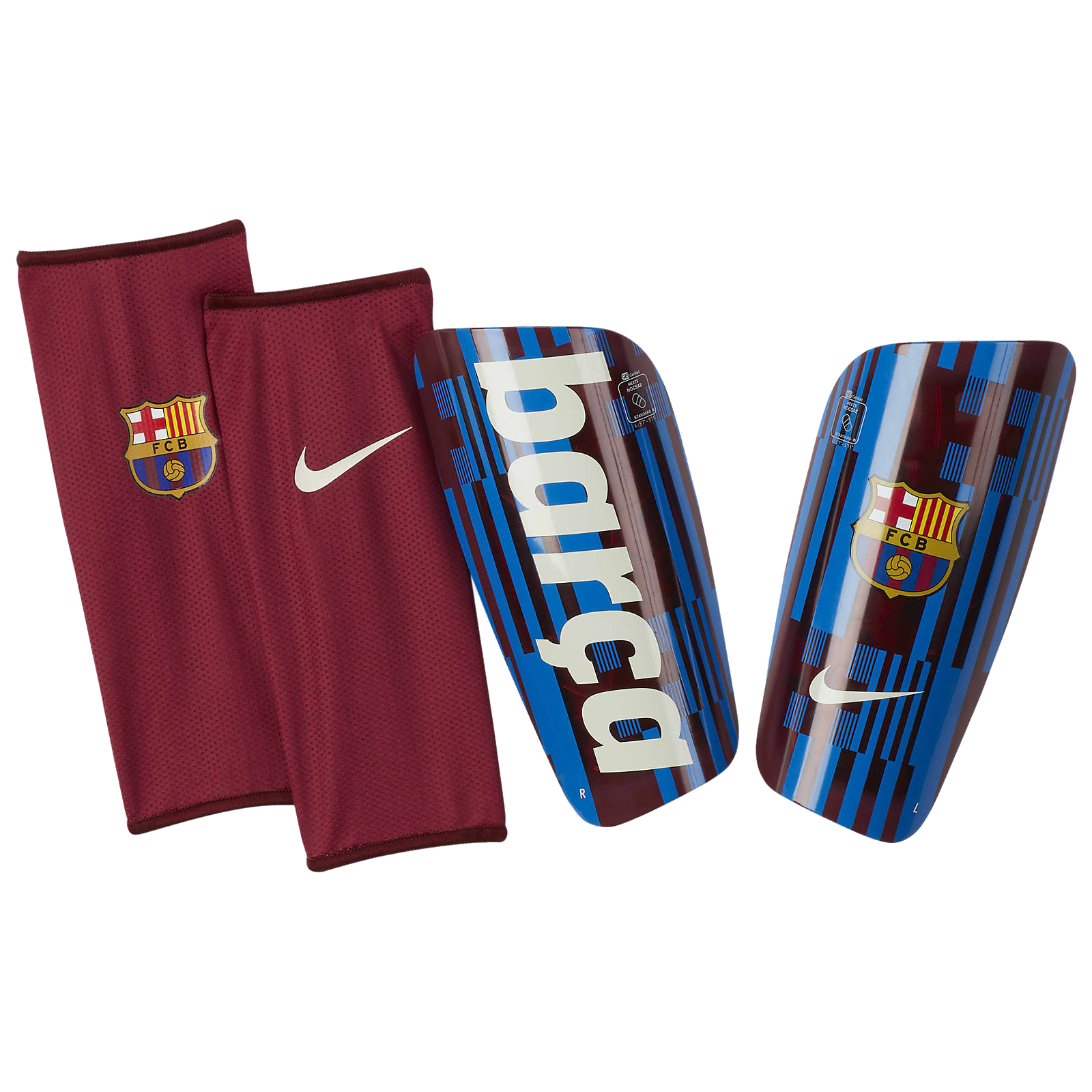 Nike FC Barcelona Mercurial Lite rudá/tmavě modrá UK XL