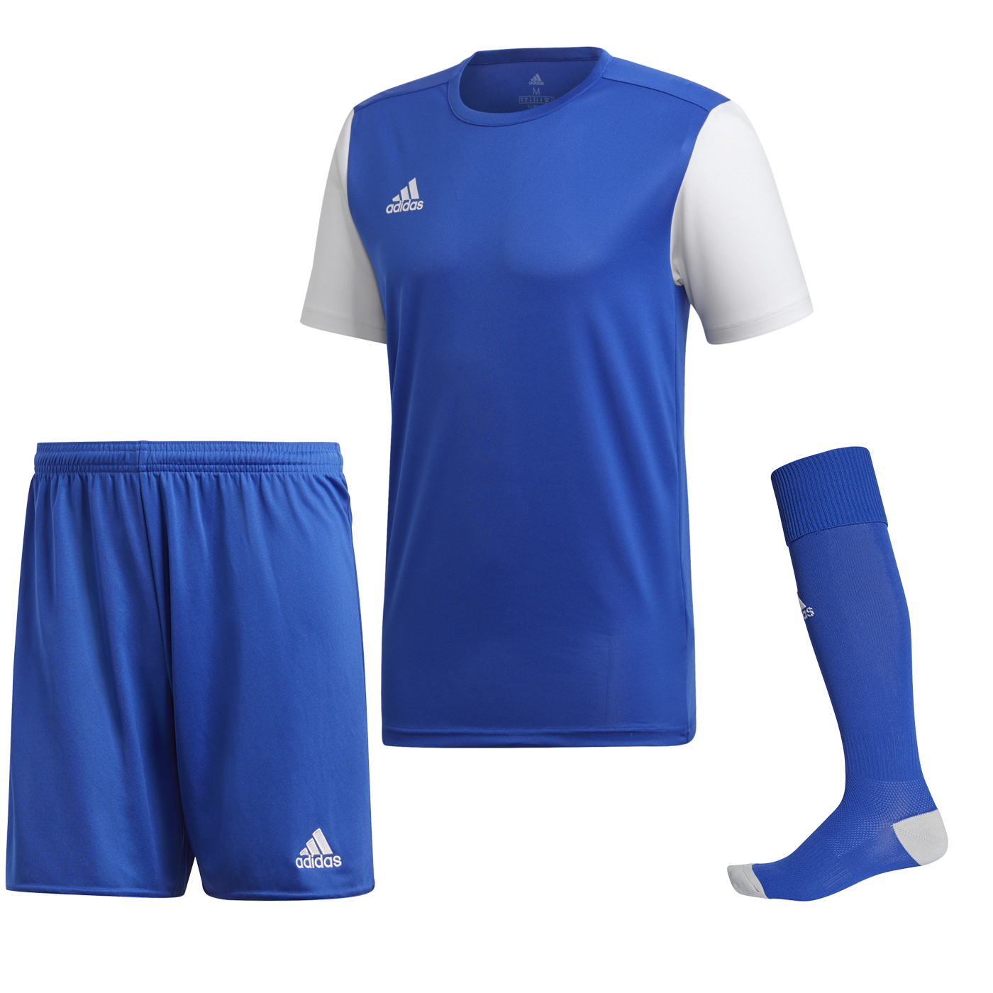 Adidas Estro 19 modrá/bílá UK Junior XL Dětské