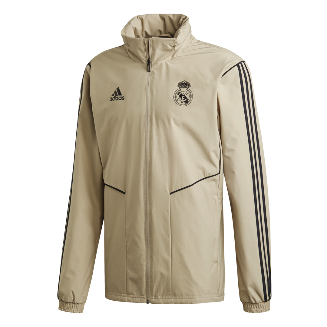 Adidas Real Madrid All-Weather zlatá/černá UK XL Pánské