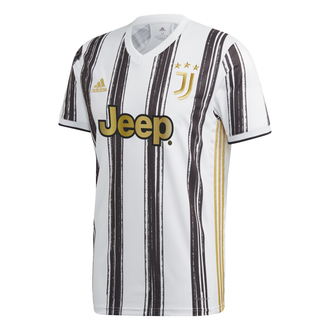 Adidas Juventus FC domácí 2020/2021 bílá/černá/zlatá UK XL Pánské