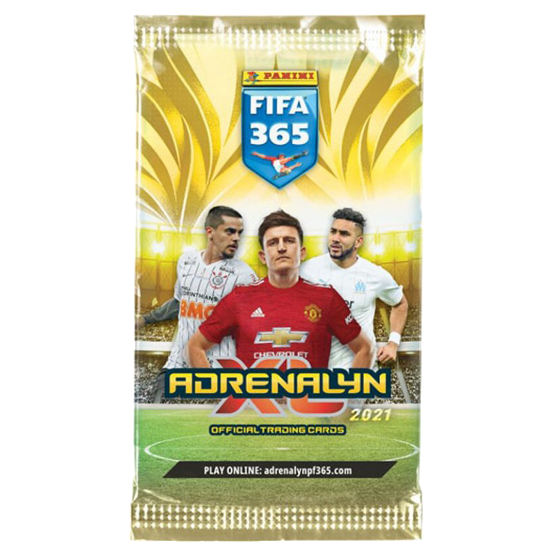 Balíček fotbalových kartiček Panini Adrenalyn XL Fifa 365 - 2021