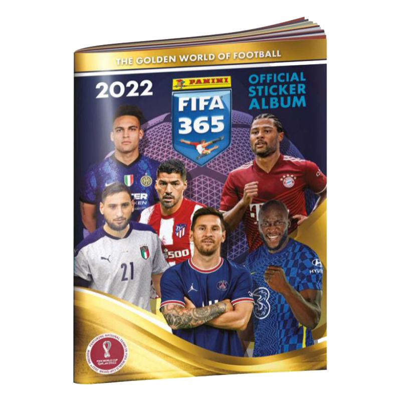 Album na fotbalové samolepky Panini FIFA 365 - 2022