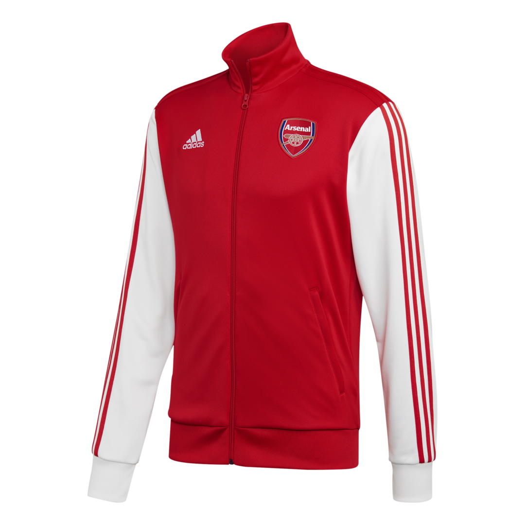 Adidas Arsenal FC 3S Track Top červená/bílá UK XXL Pánské