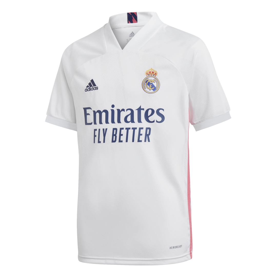 Adidas Real Madrid domácí 2020/2021 bílá UK Junior M Dětské