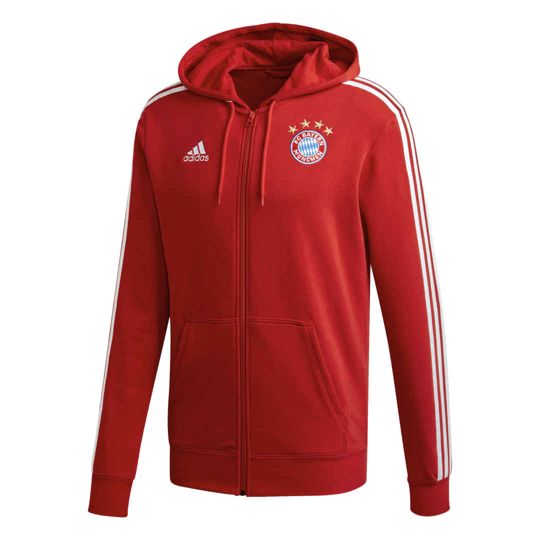 Adidas FC Bayern Mnichov 3S červená/bílá UK S Pánské